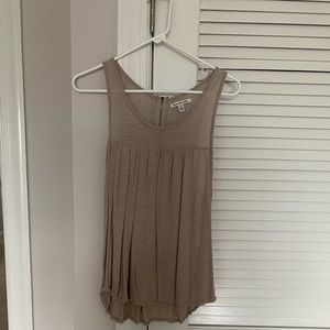 Tan flowy Tank top